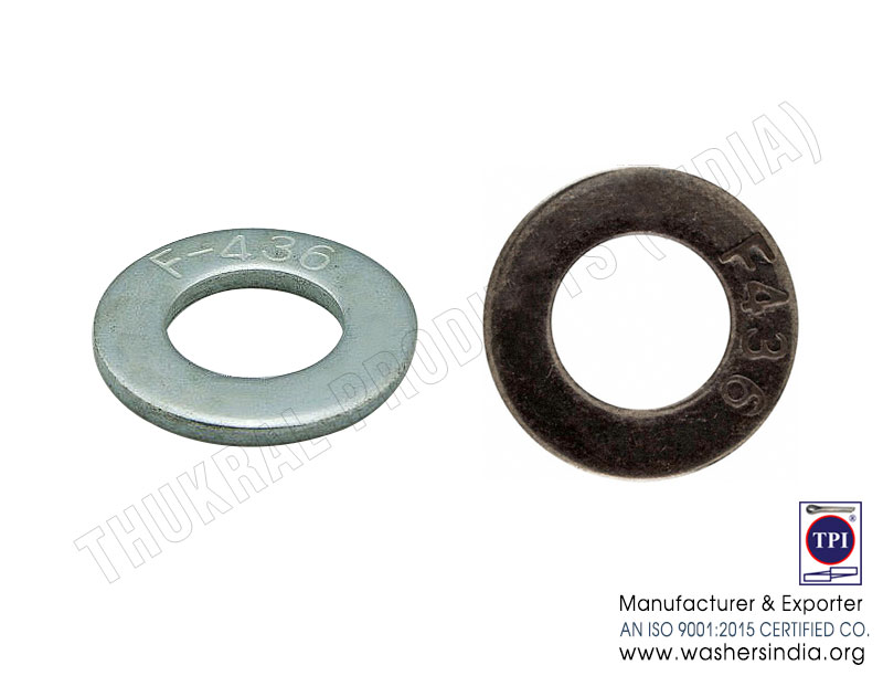 ASTM F436 Hardened Flat Washers Manufacturers Exporters Suppliers in India Ludhiana