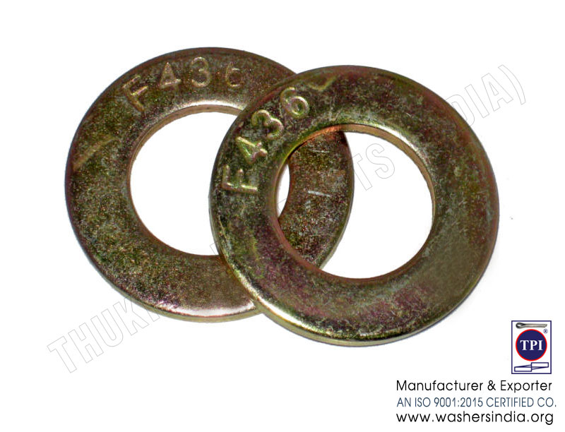 ASTM F436 Flat Washers Manufacturers Exporters Suppliers in India Ludhiana
